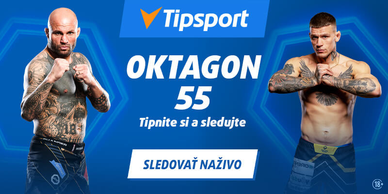 Sledujte Oktagon 55 naživo na TV Tipsport!