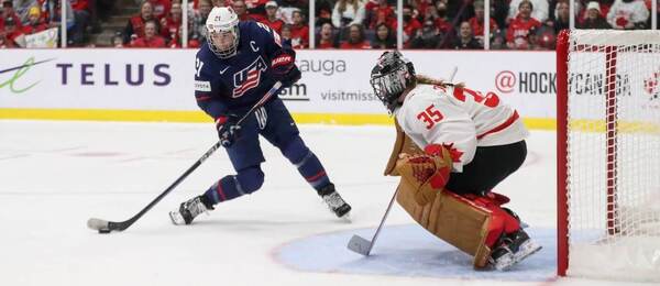 USA vs. Kanada (MS v hokeji žien)