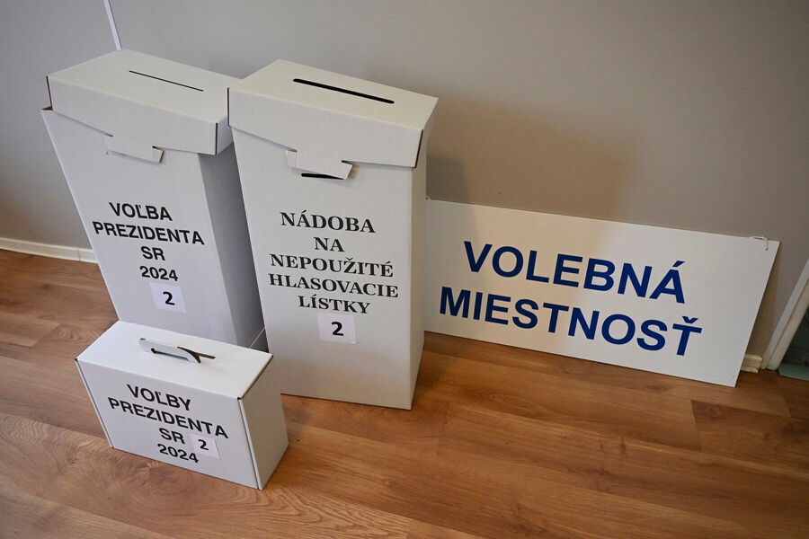 Prezidentské voľby Slovensko 2024 – volebné nádoby