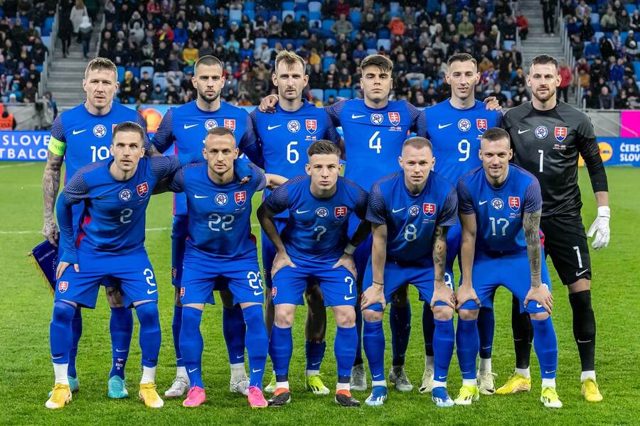 Slovenská futbalová reprezentácia pred zápasom s Rakúskom