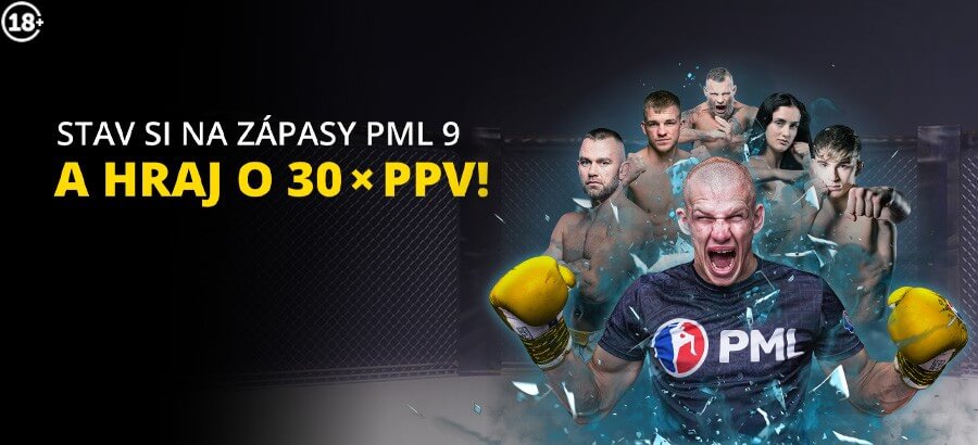 Zaregistrujte sa TU a zahrajte si o jedno z tridsiatich PPV na sledovanie PML 9!