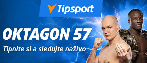 Tipujte a sledujte Oktagon 57 na Tipsporte!