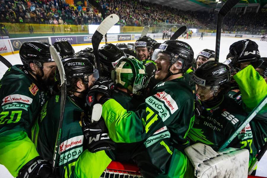 Postupová radosť hokejistov Žiliny v play-off extraligy