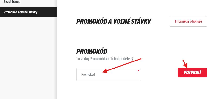 DOXXbet promo kód