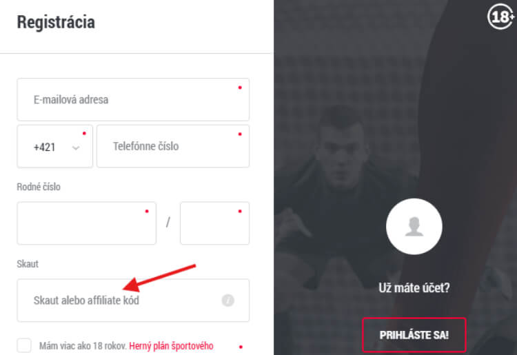 DOXXbet skaut kód na&nbsp;free spiny
