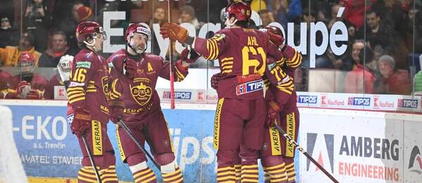 Gólová radosť hokejistov HK Dukla Trenčín