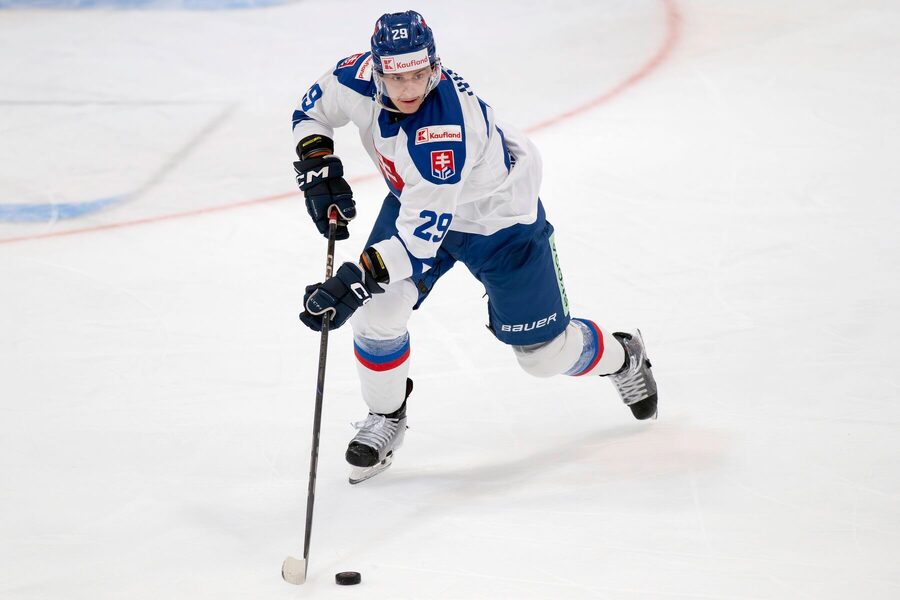 Slovenský hokejový reprezentant Michal Ivan