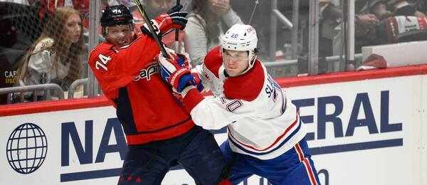 Juraj Slafkovský (Montreal Canadiens) vs. Washington Capitals.
