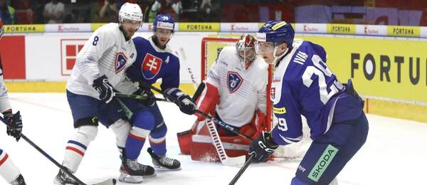 Na fotografii Slovák Michal Ivan v zápase proti Francúzsku.