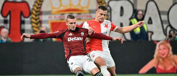 Lukáš Haraslín (Sparta) a Tomáš Holeš (Slavia).
