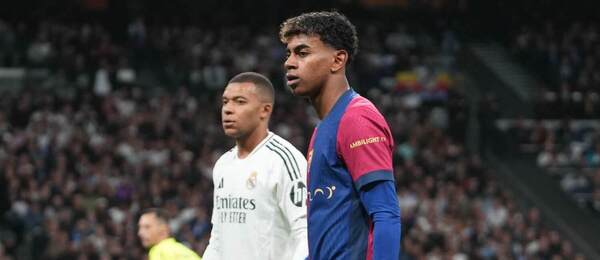 Kylian Mbappé (Real Madrid CF) a Lamine Yamal (FC Barcelona).