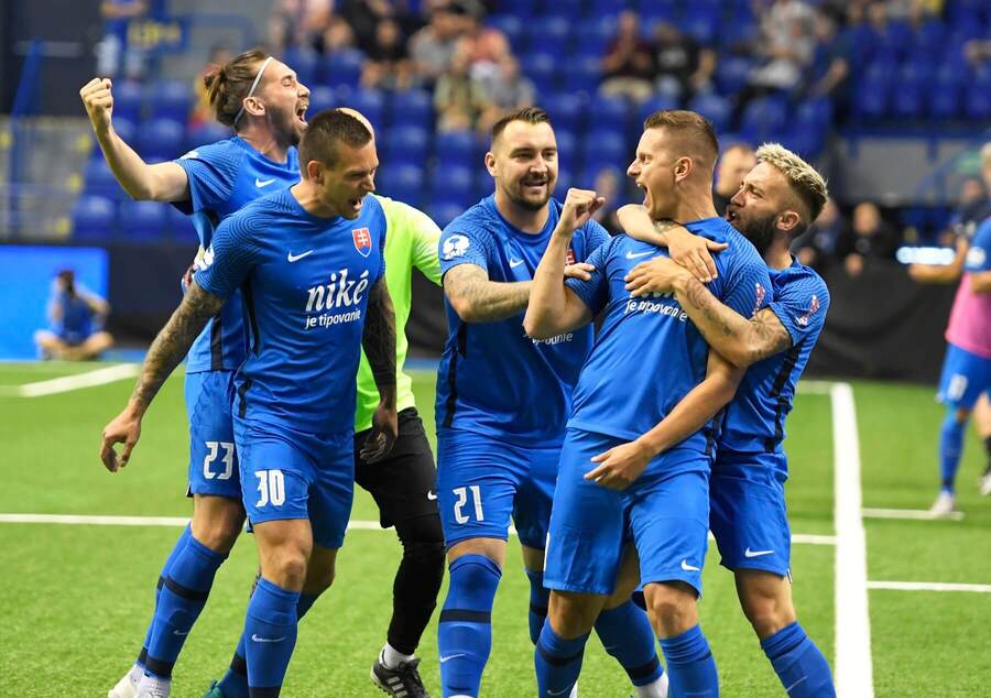 Slovensko počas ME v malom futbale 2022.