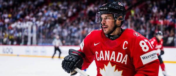 Sidney Crosby, hviezda Kanady aj celých MS v hokeji 2025