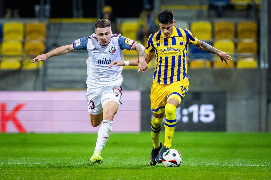 Futbalisti Podbrezovej a DACu si to dnes rozdajú o miestenku v Konferenčnej lige 2025/2026