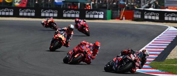 Pretekári MotoGP v Brne.