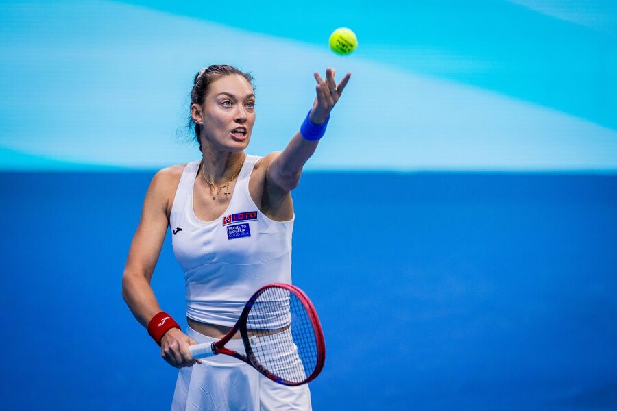 Tereza Mihalíková (Slovensko) sa predvedie v 1. kole štvorhry Roland Garros 2025.