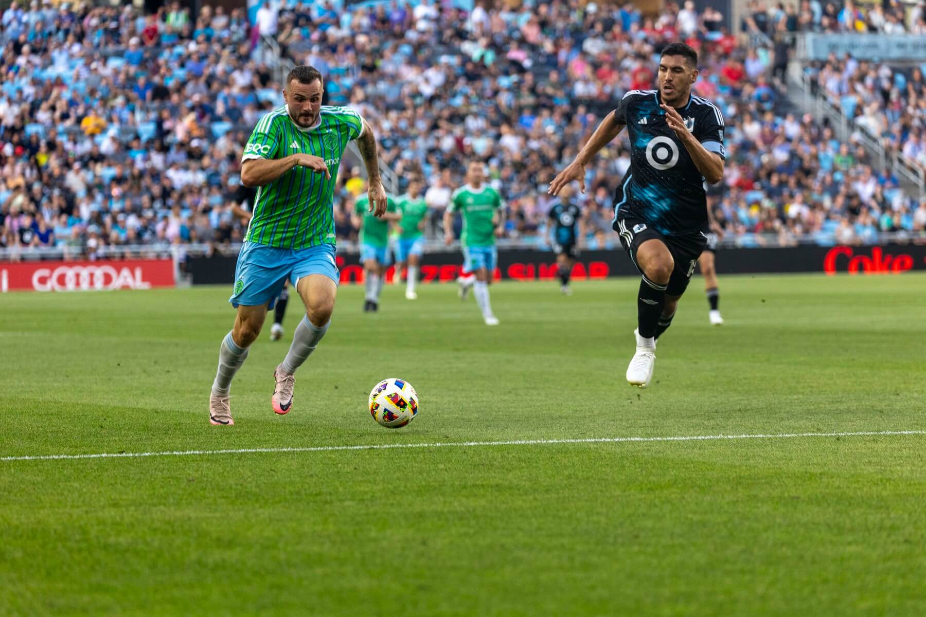 Futbal MLS 2024: Seattle Sounders vs. Minnesota United