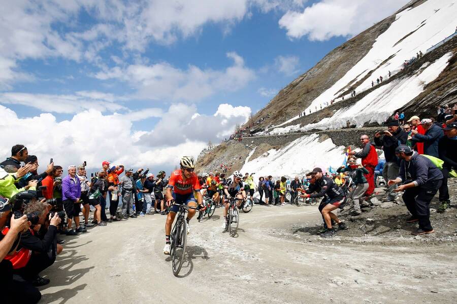 Ťažké chvíle na Colle delle Finestre v roku 2018.