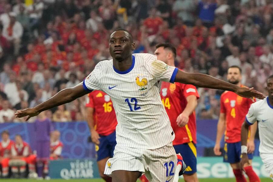 Kolo Muani v semifinále Eura 2024