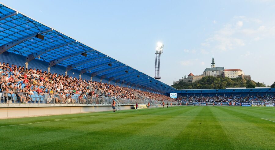 Futbalový Štadión pod Zoborom v Nitre