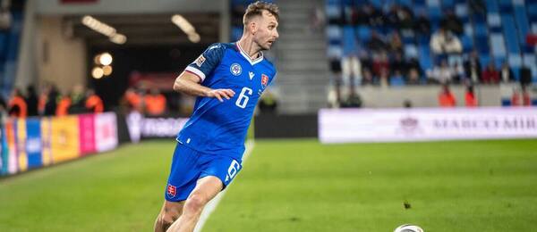 Slovenský obranca Norbert Gyömbér