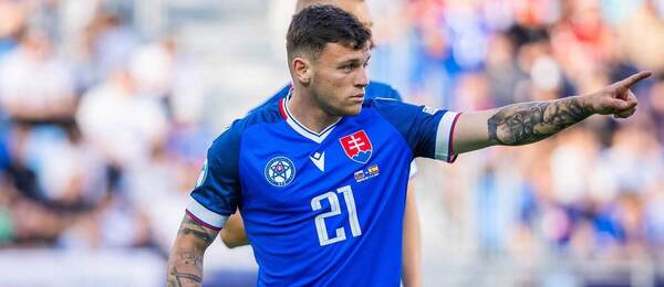 Samuel Kopásek je jedným z autorov slovenských gólov na EURO U21 2025.