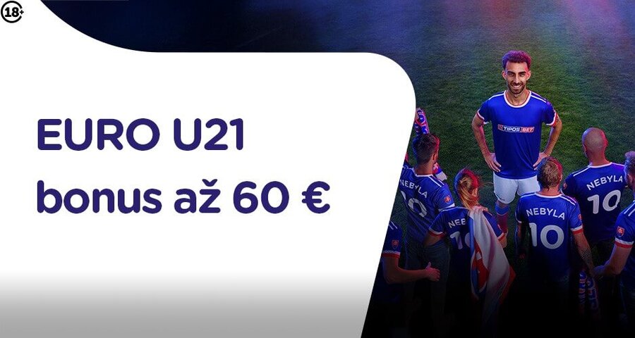 Registrujte sa TU a zahrajte si o 60 € bonus v Tipose