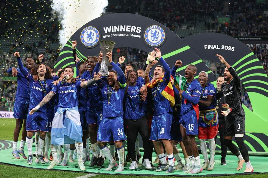 Chelsea Londýn vyhrala finále Konferenčnej ligy UEFA 2025.