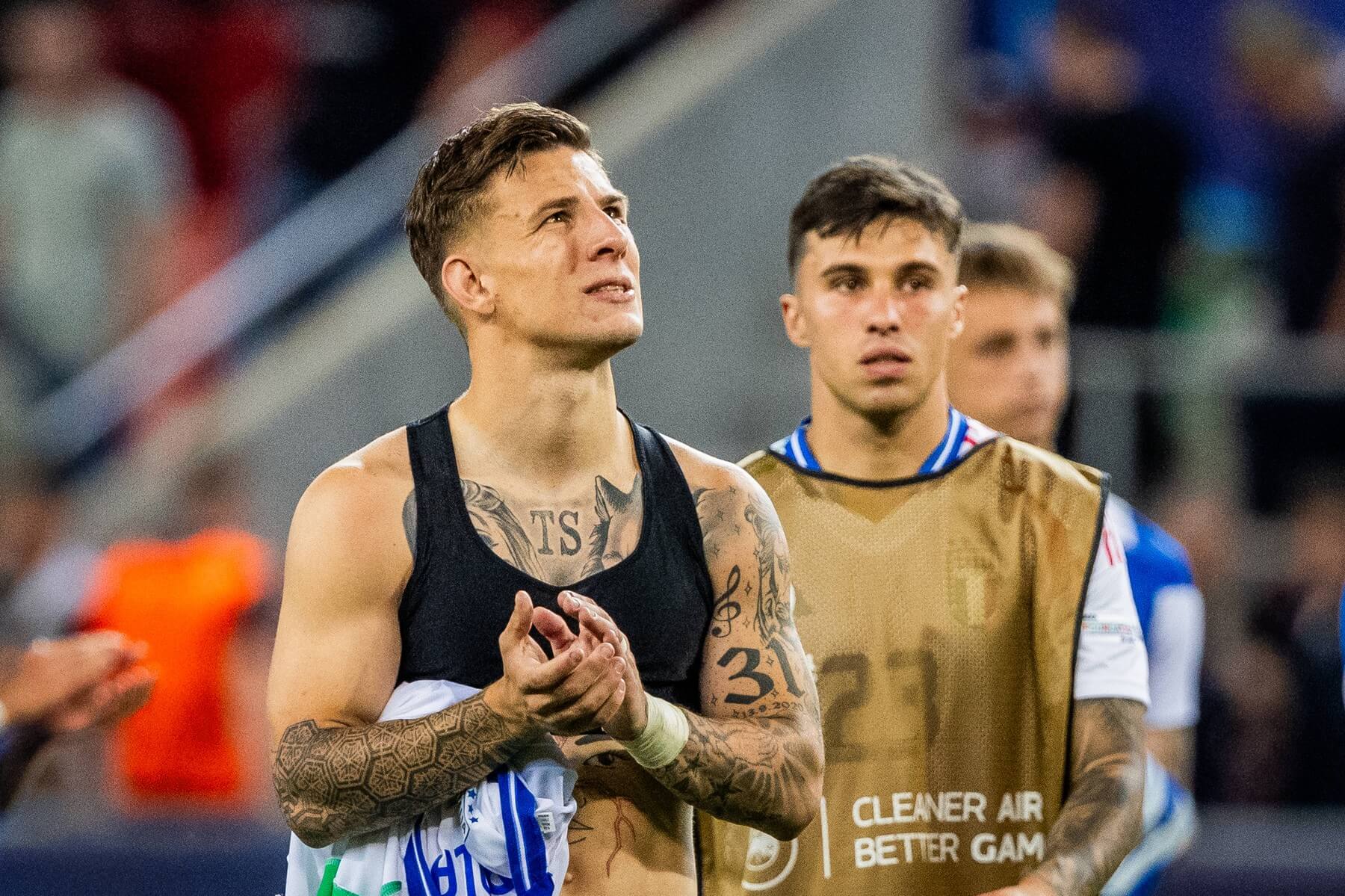 Tomáš Suslov po zápase s Talianskom