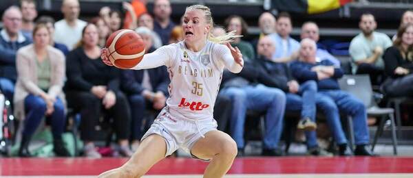 Julie Vanloo, reprezentantka Belgicka v basketbale