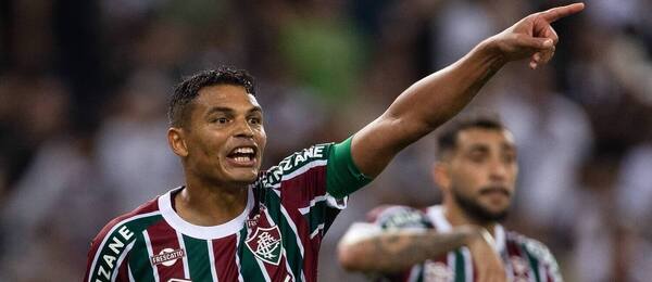 Brazílčan Thiago Silva v drese Fluminense.