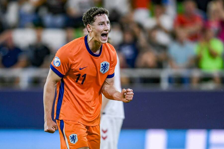 Holanďan Ruben van Bommel na ME U21 vo futbale.
