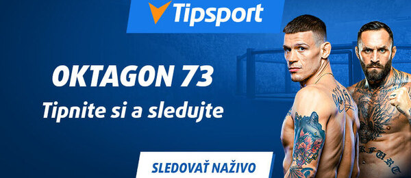 Sledujte Oktagon 73 naživo v Tipsporte.