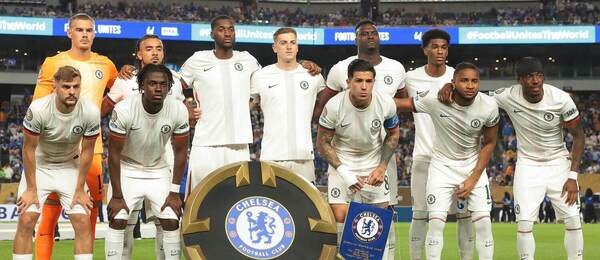 Zostava Chelsea pred zápasom proti ES Tunis.