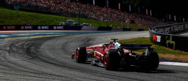 Ferrari Charlesa Leclerca na VC Rakúska