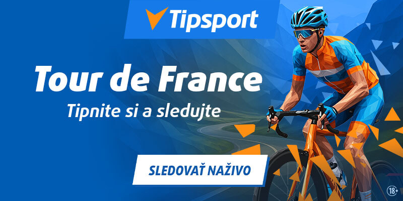 Kliknite TU a sledujte celú Tour de France 2025 na Tipsport TV