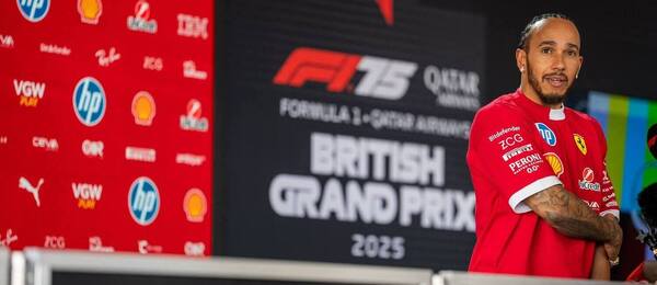 Lewis Hamilton pred kvalifikáciou VC Británie 2025