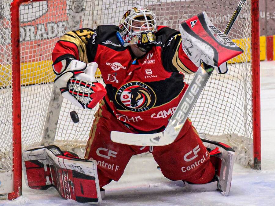 Brankár Samuel Vyletelka predĺžil zmluvu s&nbsp;HC Prešov.