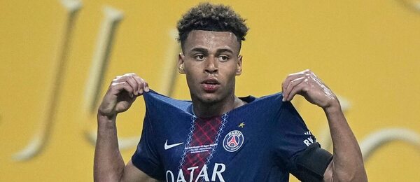 Hráč PSG Désiré Doué je jednou zo súčasných hviezd svetového futbalu.