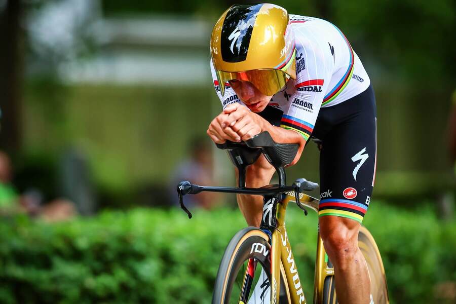 Remco Evenepoel, najväčší favorit prvej časovky Tour de France 2025