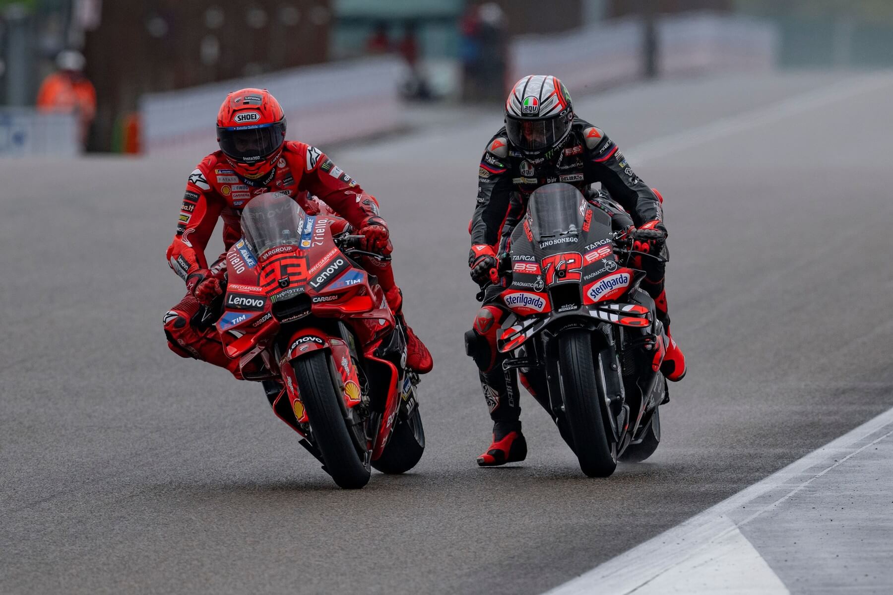 Marc Márquez predbieha Marca Bezzecchiho v šprinte.