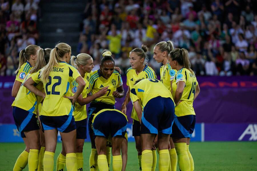 Futbalistky Švédska na EURO.