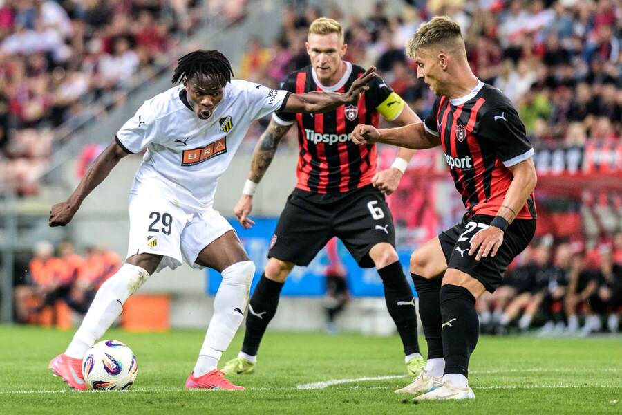 Spartak Trnava vs Häcken v EL.