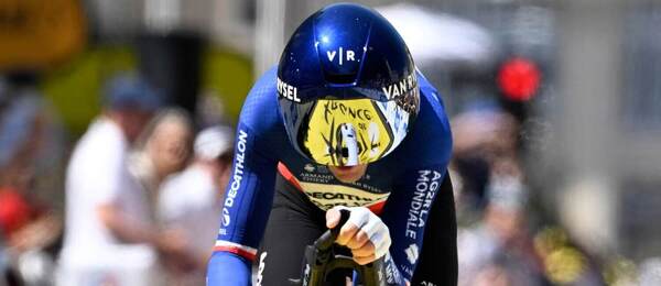 Bruno Armirail v časovke počas Tour de France 2025