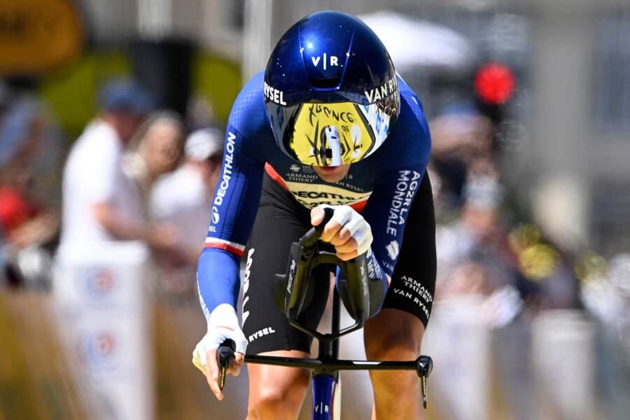 Bruno Armirail v časovke počas Tour de France 2025