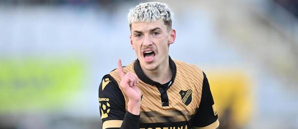 Slovenský reprezentant a stredopoliar FC Baník Ostrava Tomáš Rigo.