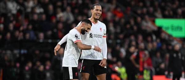 Mohamed Salah a Virgil van Dijk