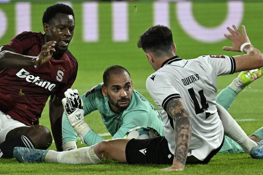 Snímka zo zápasu Sparta vs. Ararat.