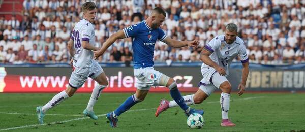 Erik Prekop v drese Baníku Ostrava