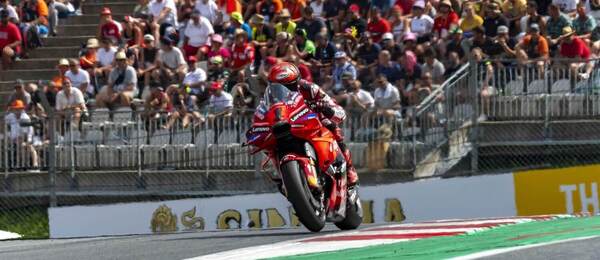 Francesco Bagnaia (Ducati) počas VC Rakúska 2024.